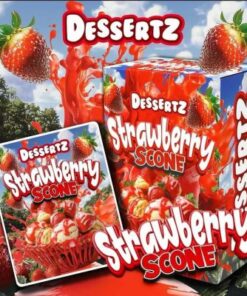 DESSERTZ STRAWBERRY SCONE