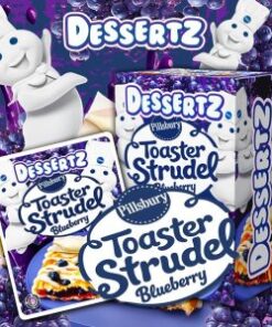 DESSERTZ TOASTER STRUDEL BLUEBERRY