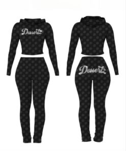 DEZZERTS BLACK WOMEN’S SET