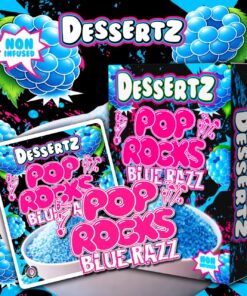 Dessertz Weed Pop Rocks Blue Razz