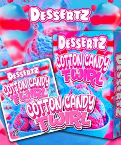 Desssertz Weed Cotton Candy Twirl