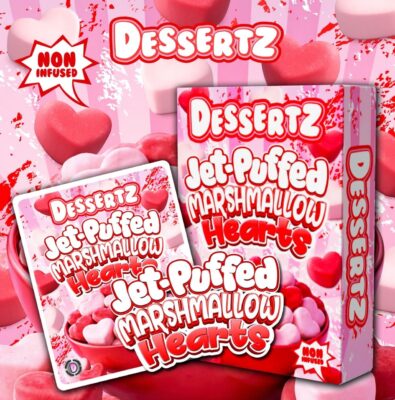 Jet-Puffed Marshmallow Hearts