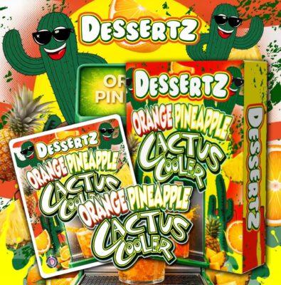 Orange Pineapple Cactus Cooler